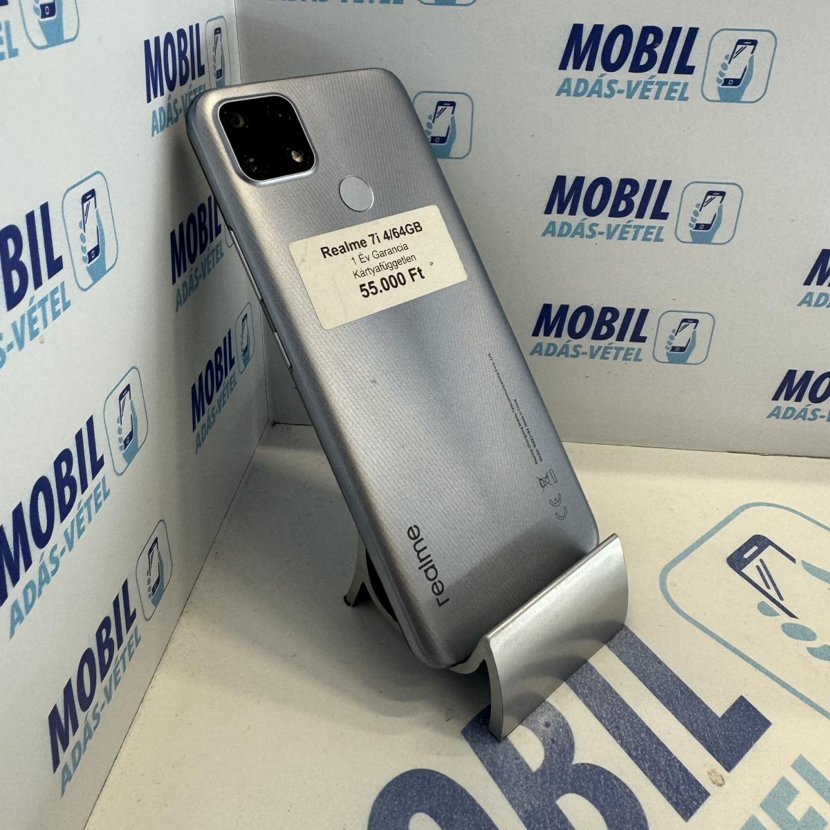 Realme 7i Kártyafüggetlen 64 GB, 12 hó garancia