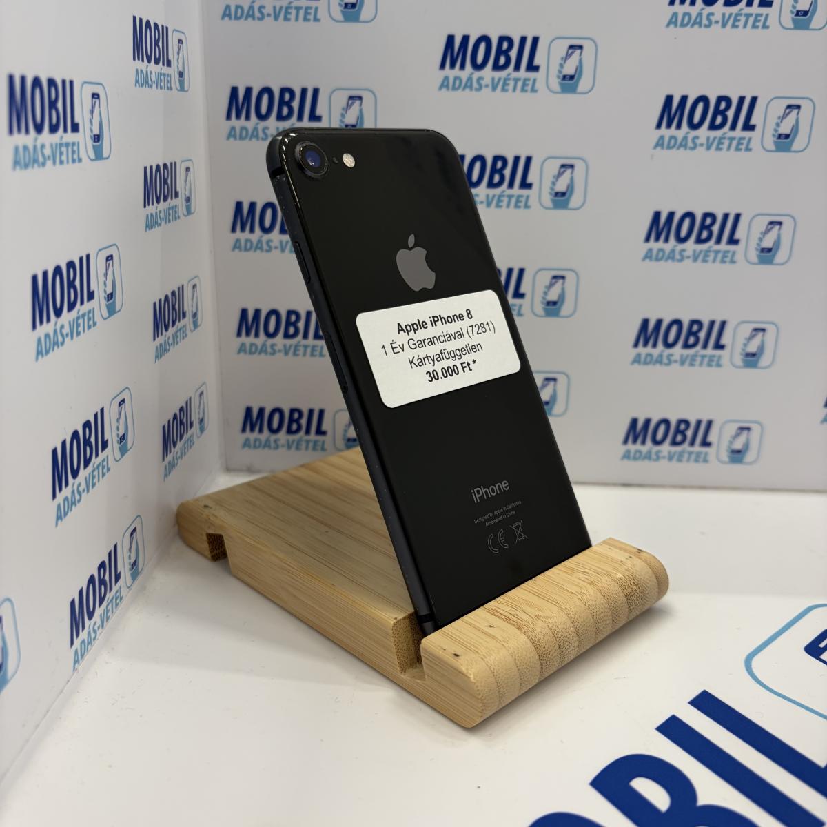 Apple iPhone 8 Kártyafüggetlen 64 GB, 12 hó garancia