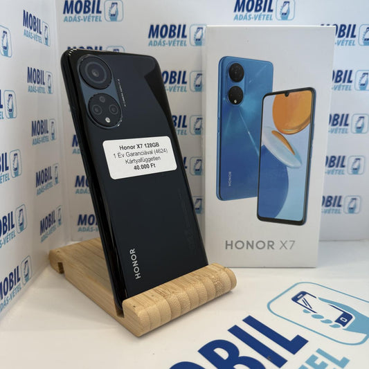 Honor X7 Kártyafüggetlen 128 GB, 12 hó garancia