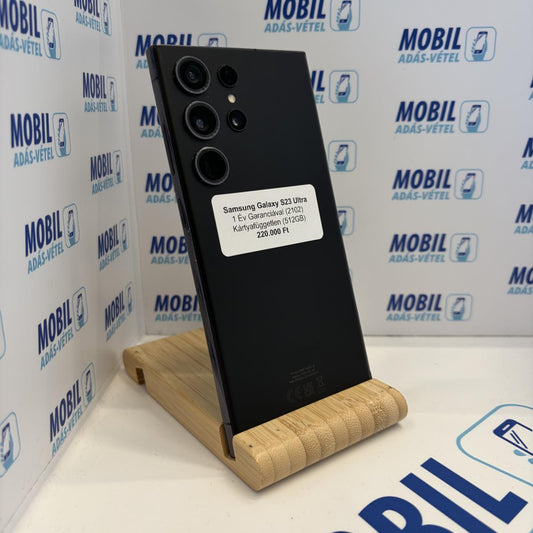 Samsung Galaxy S23 Ultra Kártyafüggetlen 512 GB, 12 hó garancia