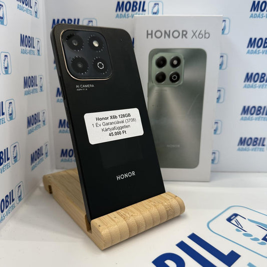 Honor X6b Kártyafüggetlen 128 GB, 12 hó garancia, Újszerű