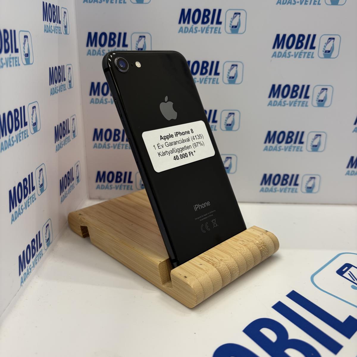 Apple iPhone 8 Kártyafüggetlen 64 GB, 12 hó garancia