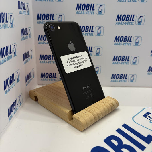 Apple iPhone 8 Kártyafüggetlen 64 GB, 12 hó garancia