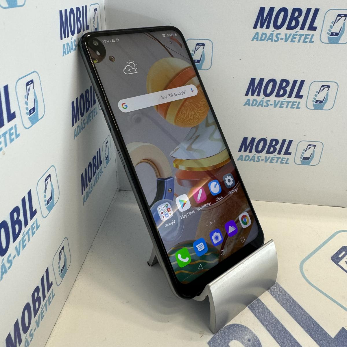 LG K61 Kártyafüggetlen 128 GB, 12 hó garancia