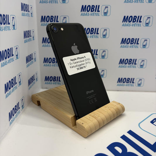 Apple iPhone 8 Kártyafüggetlen 64 GB, 12 hó garancia