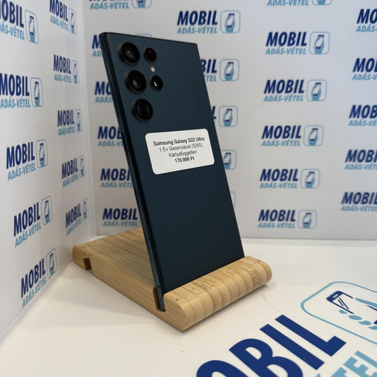 Samsung Galaxy S22 Ultra 5G Kártyafüggetlen 256 GB, 12 hó garancia