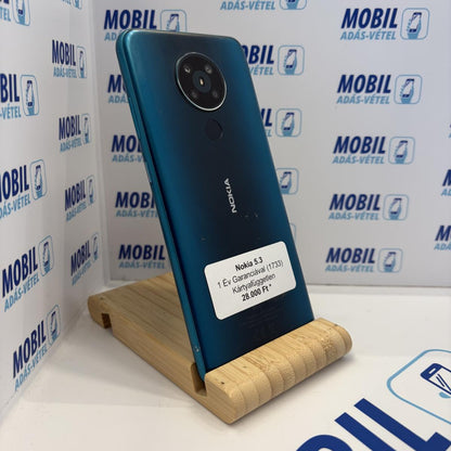 Nokia 5.3 Kártyafüggetlen 64 GB, 12 hó garancia