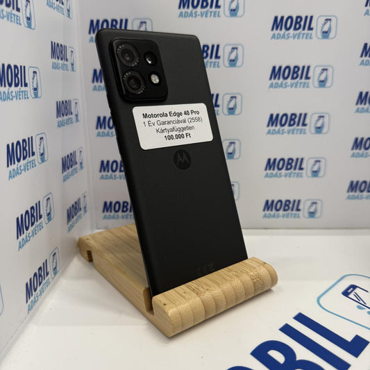 Motorola Edge 40 Pro Kártyafüggetlen 256 GB, 12 hó garancia