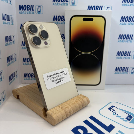 Apple iPhone 14 Pro Kártyafüggetlen 128 GB, 12 hó garancia