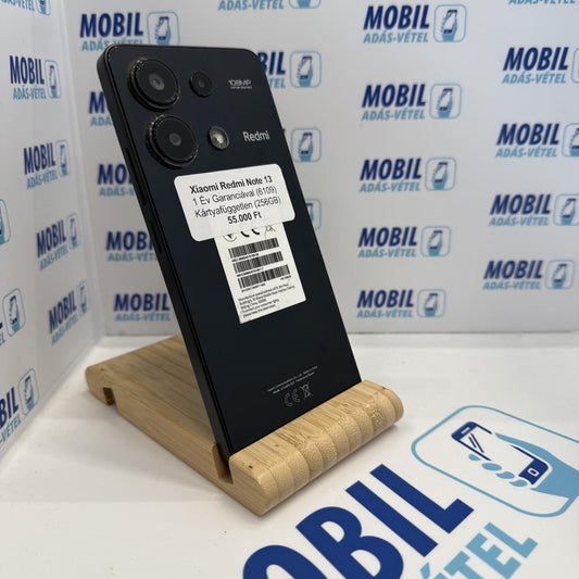 Xiaomi Redmi Note 13 4G Kártyafüggetlen 256 GB, 12 hó garancia