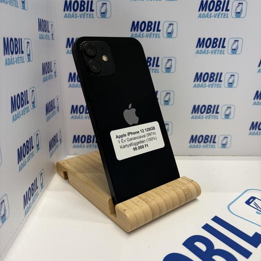 Apple iPhone 12 Kártyafüggetlen 128 GB, 12 hó garancia
