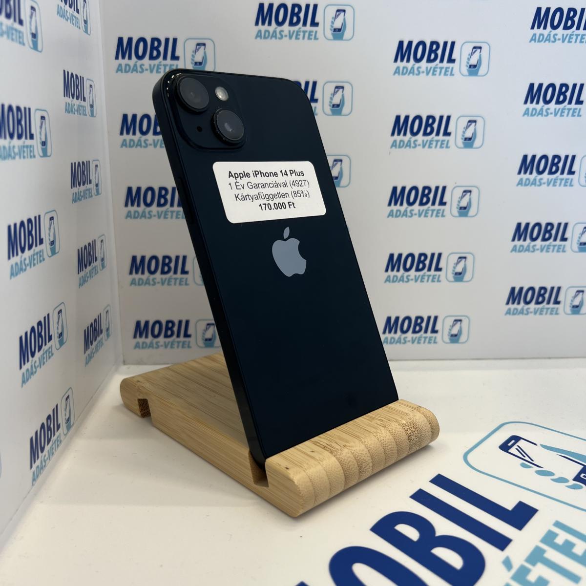 Apple iPhone 14 Plus Kártyafüggetlen 128 GB, 12 hó garancia