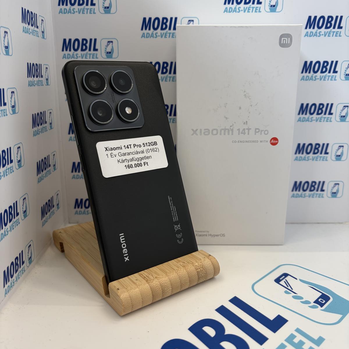 Xiaomi 14T Pro Kártyafüggetlen 512 GB, 12 hó garancia