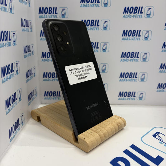 Samsung Galaxy A53 5G Kártyafüggetlen 128 GB, 12 hó garancia