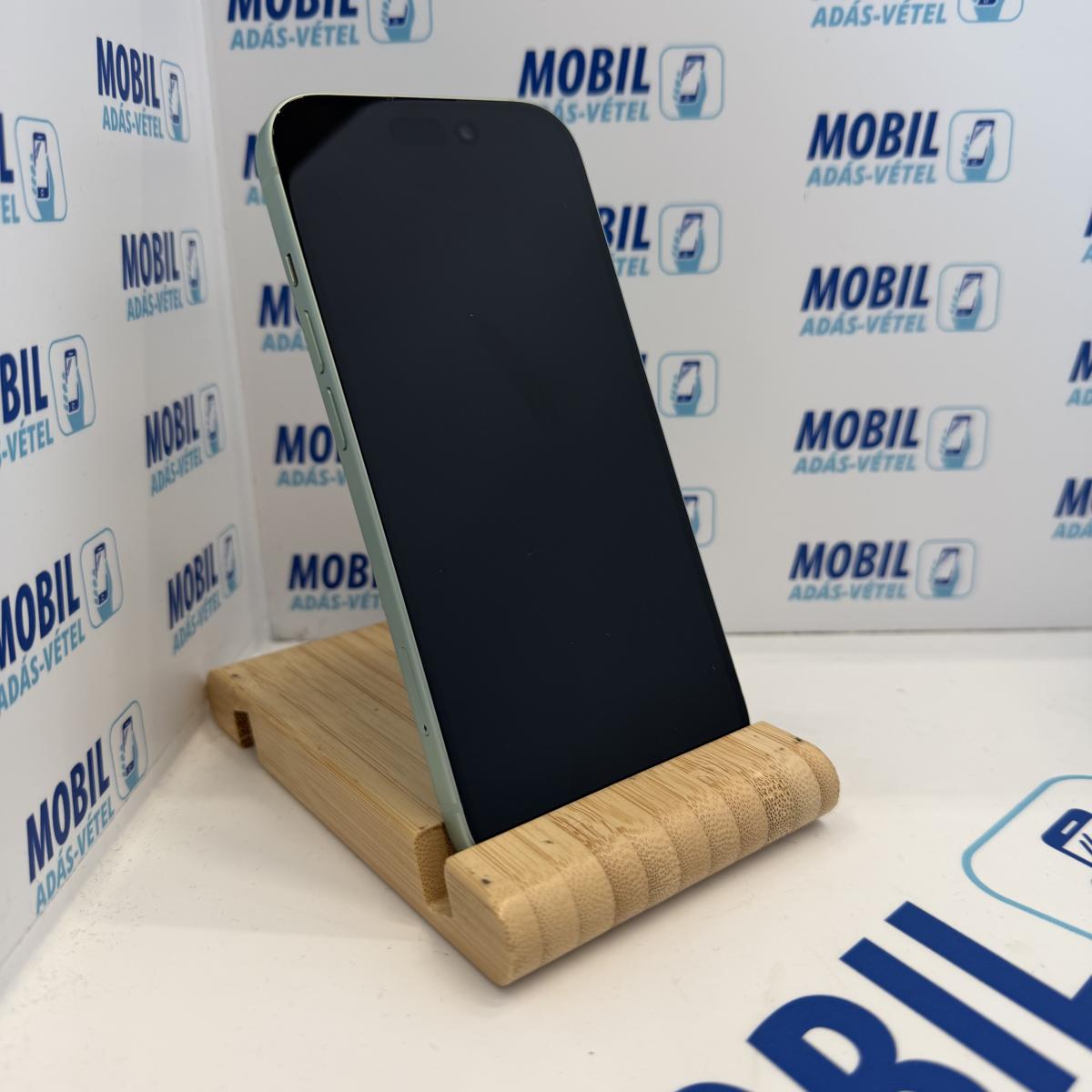 Apple iPhone 15 Kártyafüggetlen 128 GB, 12 hó garancia, Újszerű