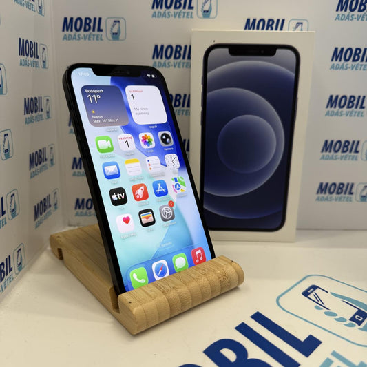 Apple iPhone 12 Kártyafüggetlen 128 GB, 12 hó garancia, Átlagos