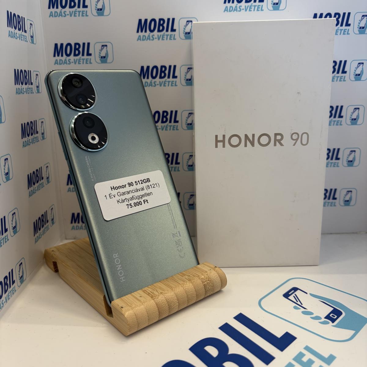 Honor 90 Kártyafüggetlen 512 GB, 12 hó garancia
