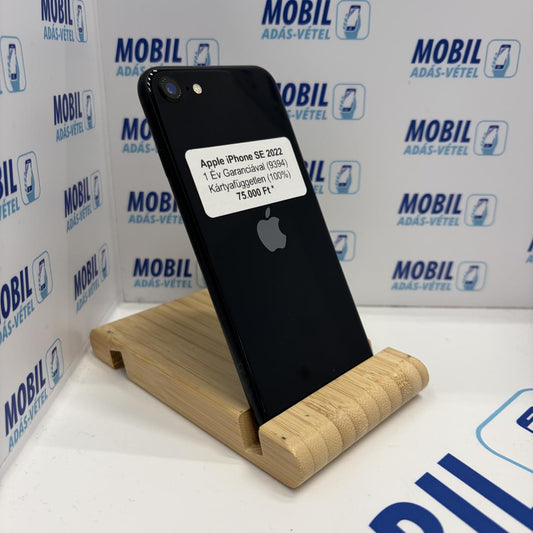 Apple iPhone SE (2022) Kártyafüggetlen 64 GB, 12 hó garancia