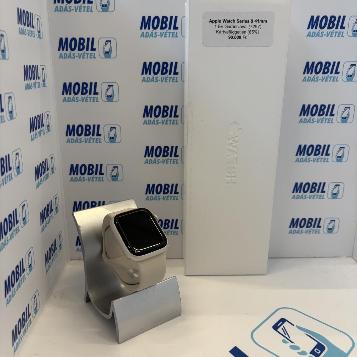 Apple Watch Series 9 Kártyafüggetlen, 12 hó garancia