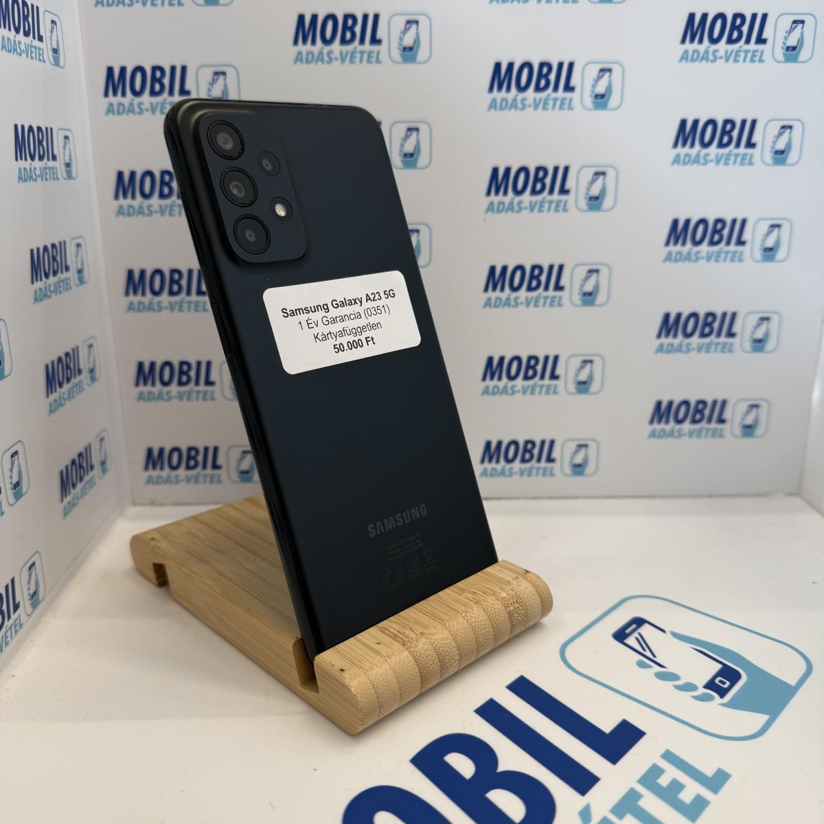 Samsung Galaxy A23 5G Kártyafüggetlen 128 GB, 12 hó garancia