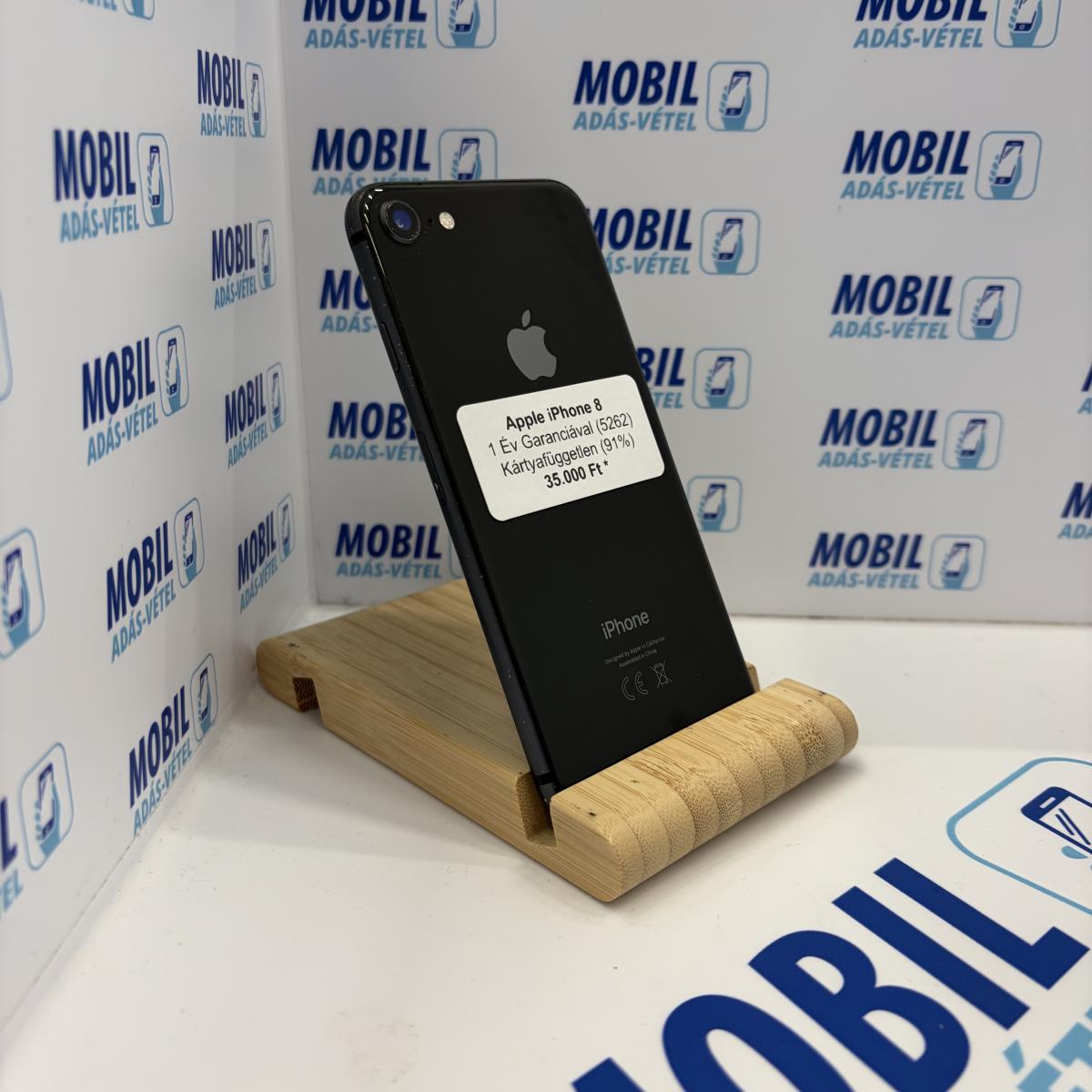 Apple iPhone 8 Kártyafüggetlen 64 GB, 12 hó garancia