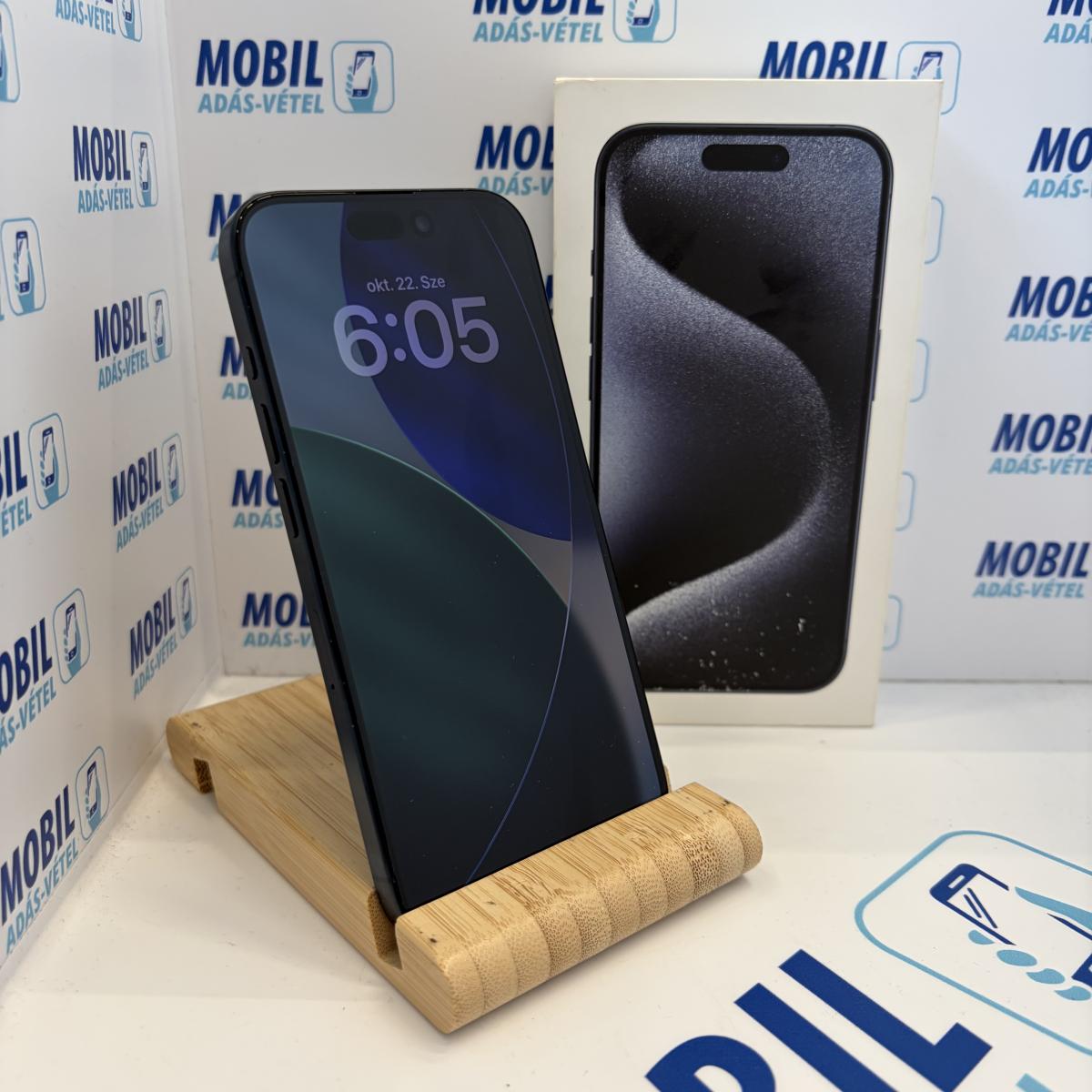 Apple iPhone 15 Pro Kártyafüggetlen 128 GB, 12 hó garancia