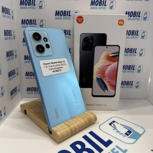 Xiaomi Redmi Note 12 Kártyafüggetlen 128 GB, 12 hó garancia
