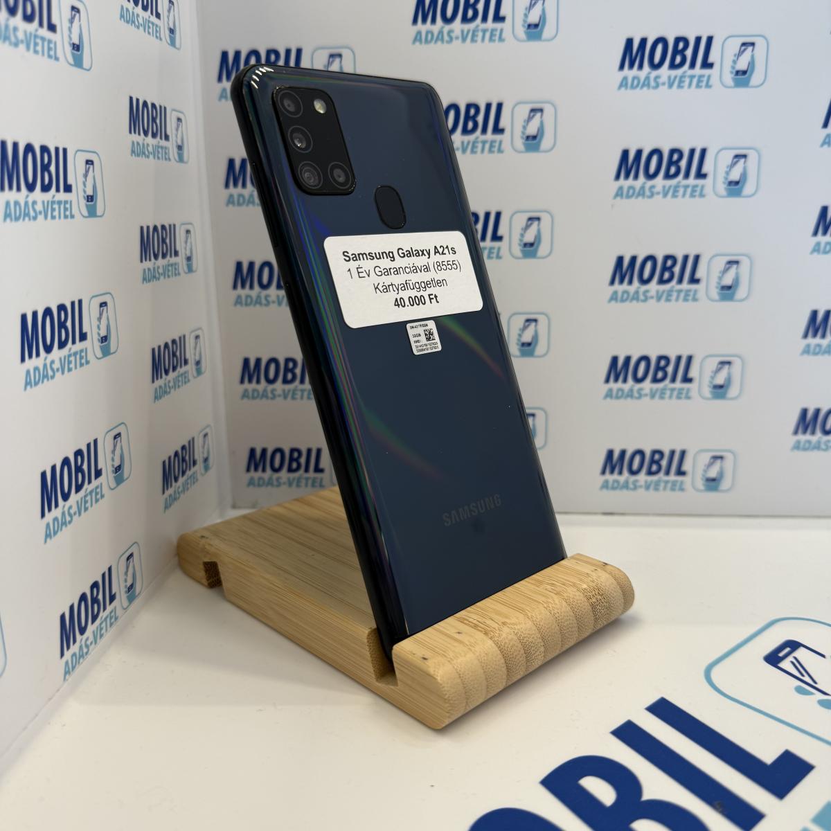 Samsung Galaxy A21s Kártyafüggetlen 32 GB, 12 hó garancia