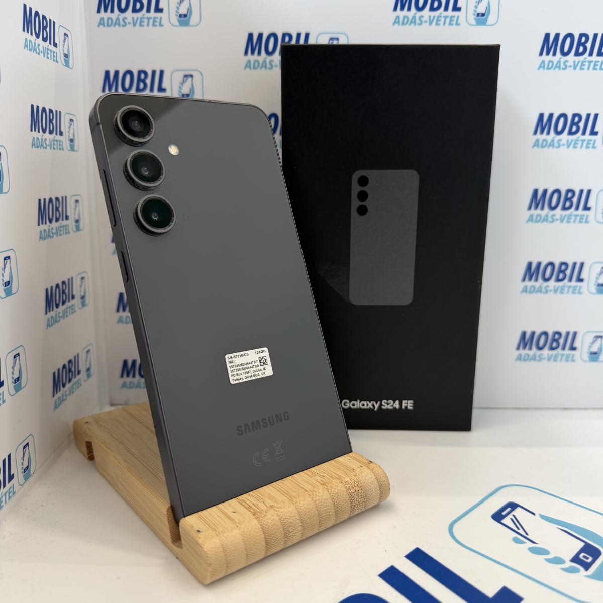 Samsung Galaxy S24 FE Kártyafüggetlen 128 GB, 12 hó garancia, Újszerű