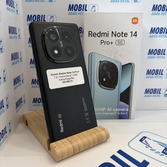 Xiaomi Redmi Note 14 Pro+ 5G Kártyafüggetlen 256 GB, 12 hó garancia