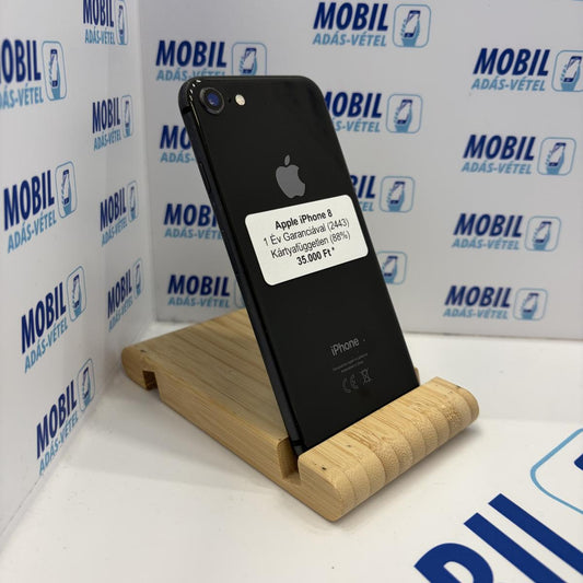 Apple iPhone 8 Kártyafüggetlen 64 GB, 12 hó garancia
