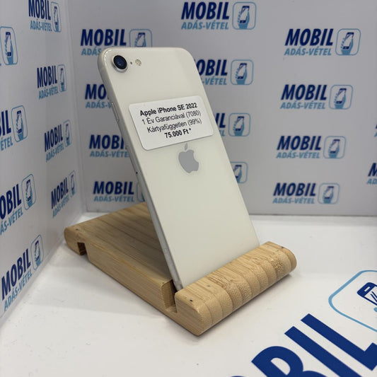 Apple iPhone SE (2022) Kártyafüggetlen 64 GB, 12 hó garancia