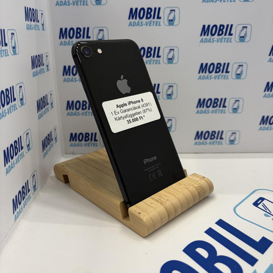 Apple iPhone 8 Kártyafüggetlen 64 GB, 12 hó garancia