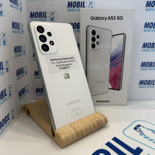 Samsung Galaxy A53 5G Kártyafüggetlen 128 GB, 12 hó garancia