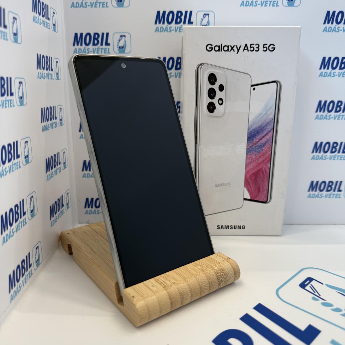Samsung Galaxy A53 5G Kártyafüggetlen 128 GB, 12 hó garancia
