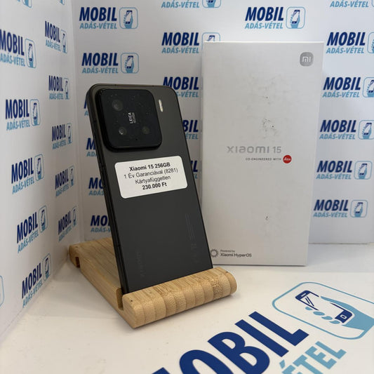 Xiaomi 15 Kártyafüggetlen 256 GB, 12 hó garancia