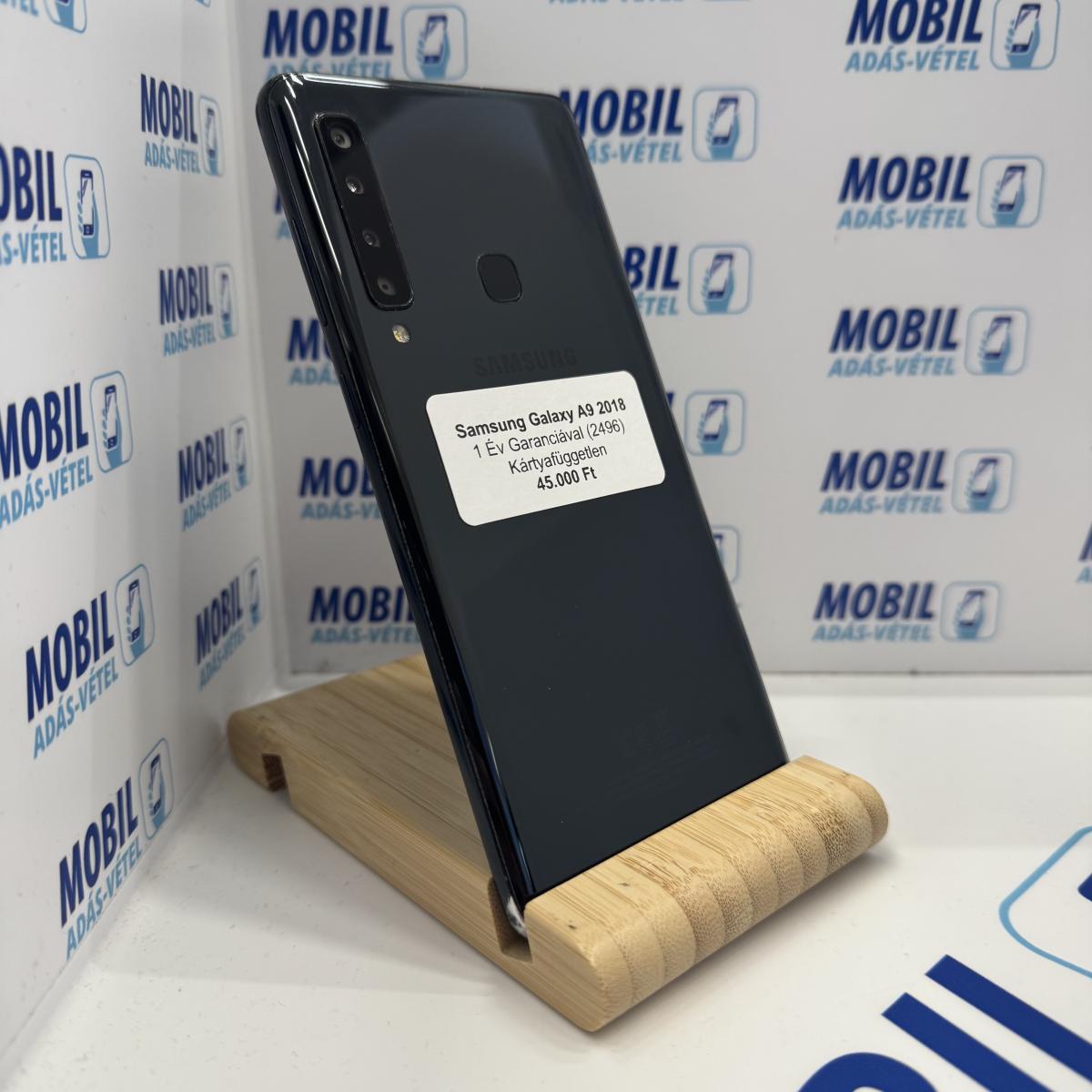 Samsung Galaxy A9 (2018) Kártyafüggetlen 128 GB, 12 hó garancia