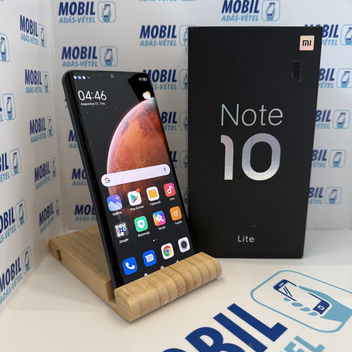 Xiaomi Mi Note 10 Lite Kártyafüggetlen 128 GB, 12 hó garancia