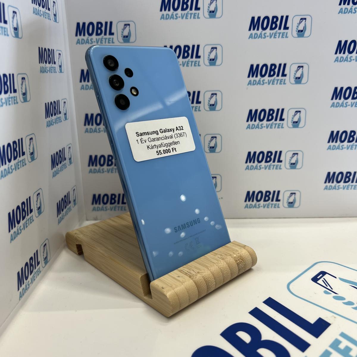Samsung Galaxy A32 4G Kártyafüggetlen 128 GB 4 GB Ram, 12 hó garancia