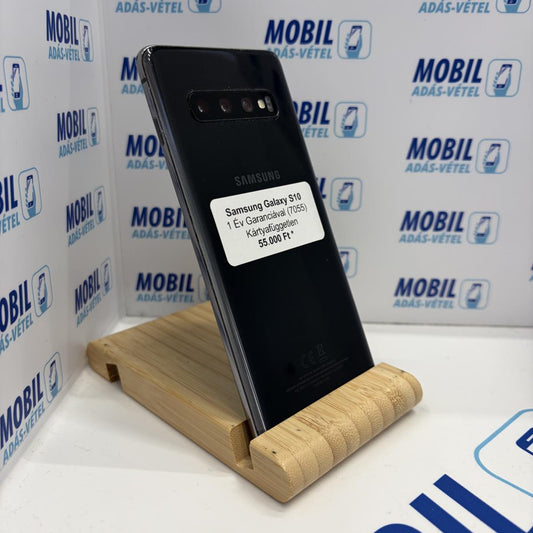 Samsung Galaxy S10 Kártyafüggetlen 128 GB, 12 hó garancia