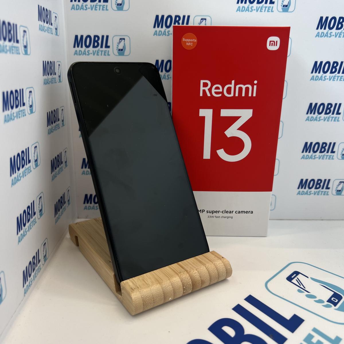 Xiaomi Redmi 13 4G Kártyafüggetlen 128 GB 6 GB Ram, 12 hó garancia