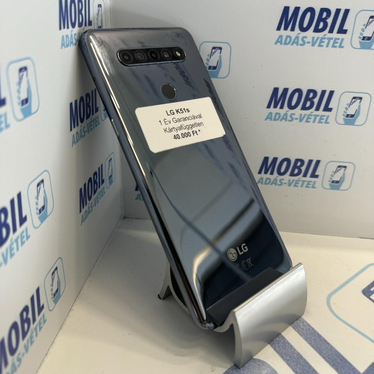 LG K51S Kártyafüggetlen 64 GB, 12 hó garancia