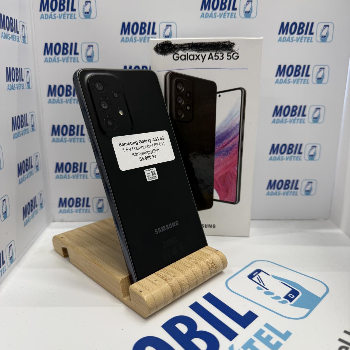 Samsung Galaxy A53 5G Kártyafüggetlen 128 GB, 12 hó garancia