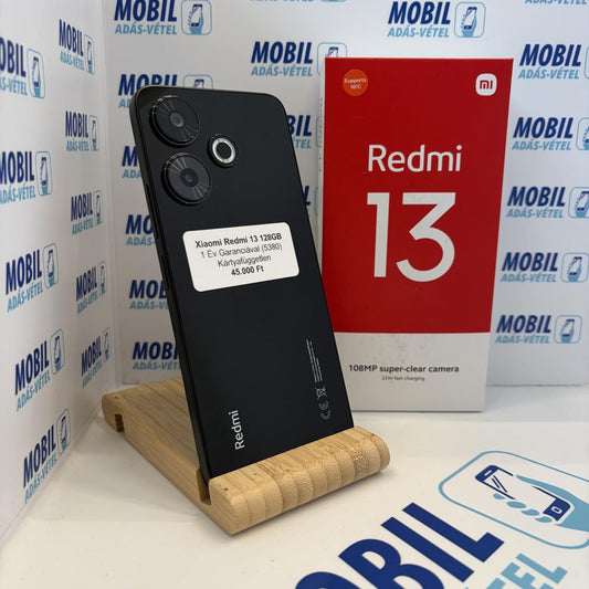 Xiaomi Redmi 13 4G Kártyafüggetlen 128 GB, 12 hó garancia