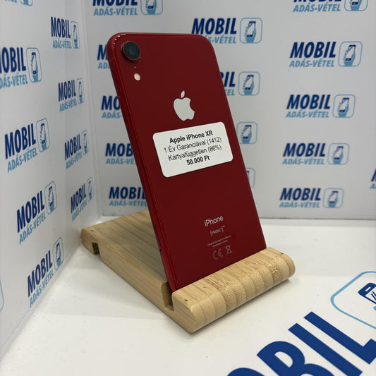 Apple iPhone XR Kártyafüggetlen 64 GB, 12 hó garancia