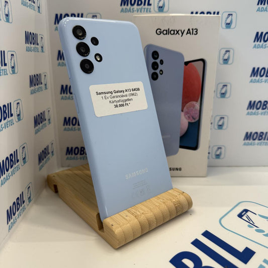 Samsung Galaxy A13 Kártyafüggetlen 64 GB, 12 hó garancia