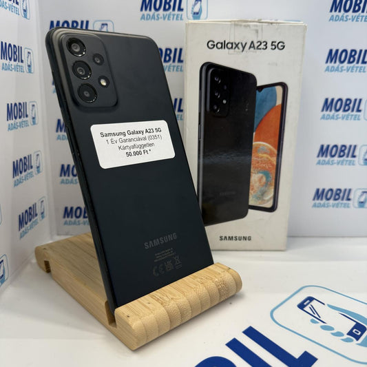 Samsung Galaxy A23 5G Kártyafüggetlen 128 GB, 12 hó garancia