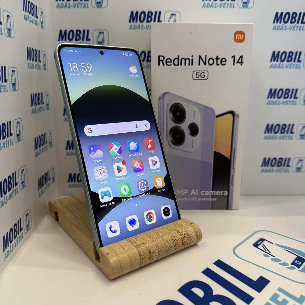 Xiaomi Redmi Note 14 5G Kártyafüggetlen 256 GB, 12 hó garancia