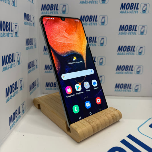 Samsung Galaxy A50 128GB, Kártyafüggetlen, 12 hó garancia