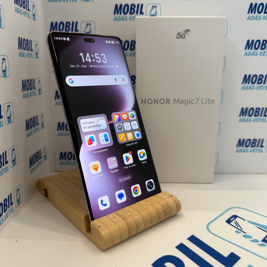Honor Magic7 Lite 512GB, Kártyafüggetlen, 12 hó garancia
